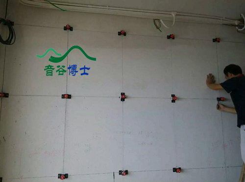 汕头墙身减震器墙面减振挂钩KTV电影院酒店夜总会安装方法